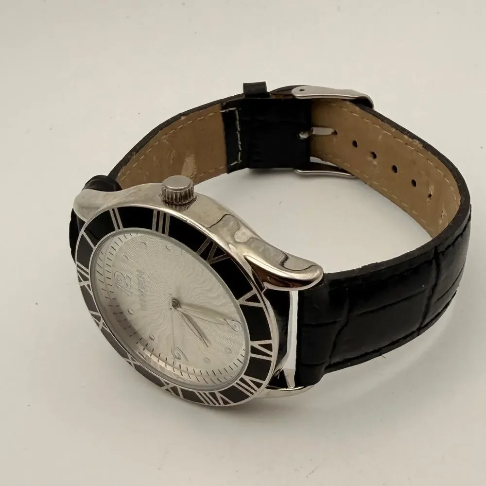 Elegant Gruen Piping Rock Style Art Deco Watch Working New Battery